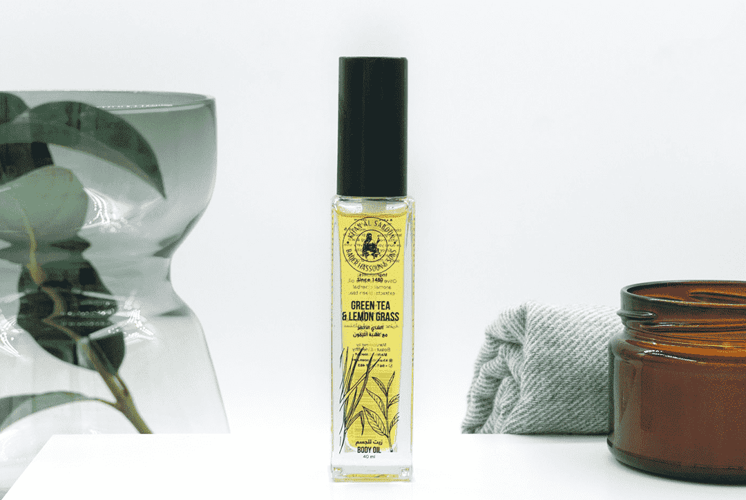 GREEN-TEA-LEMON-GRASS-BODY-OIL-40-ML-min Green Tea & Lemon Grass Body Oil - 40ml - Image 1